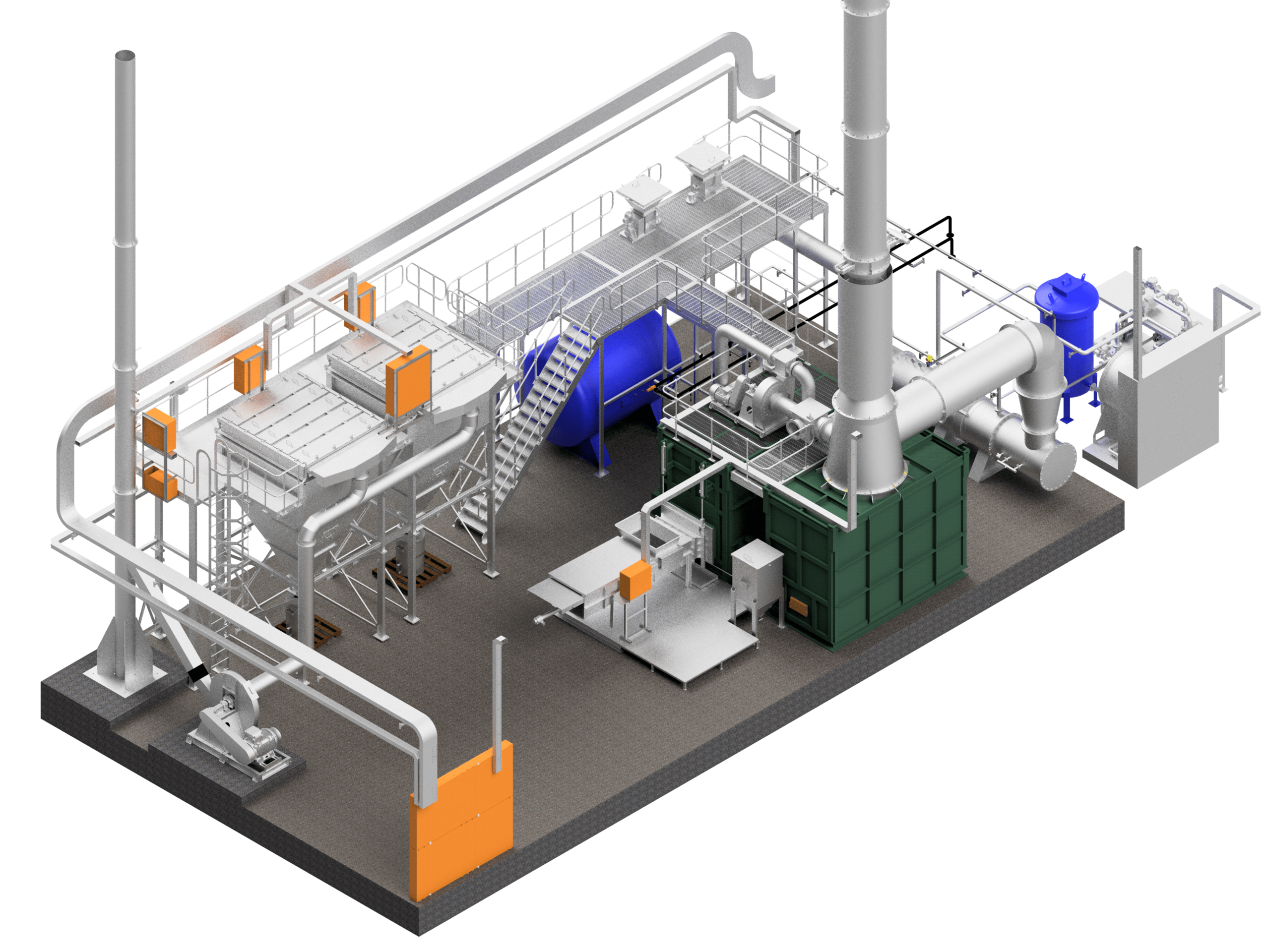 Incinerators with Filtration